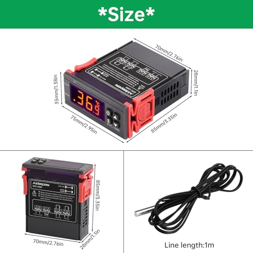 STC-1000  AC 110V-220V Temperature Controller