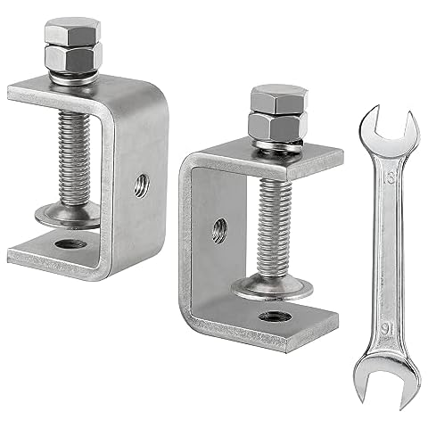 Eunenete 304 Stainless Steel C Clamp Cover
