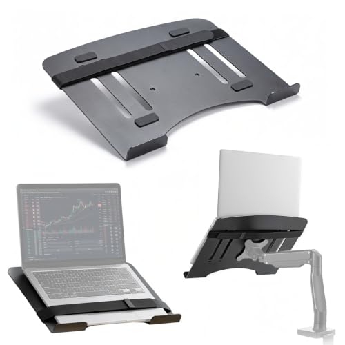 ZORBES Steel Laptop Tray for Monitor Arm, 10-17 Inch, 17.6 lb, VE...