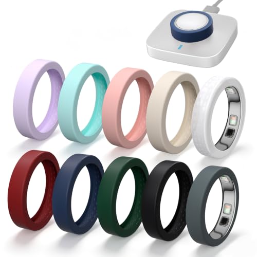 CoBak 10 Pack Ring Cover Compatible with Oura Ring 5