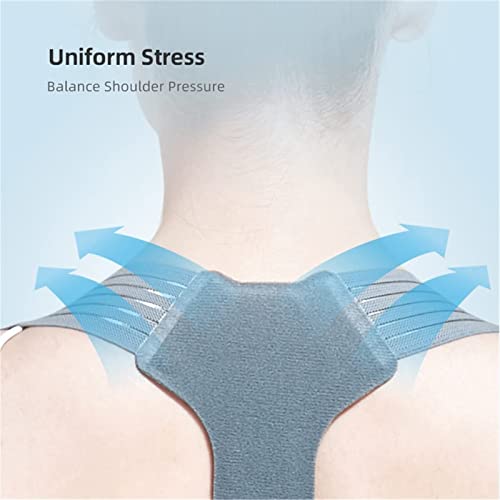 Corrector de postura de espalda ajustable con soporte lumbar activo 7