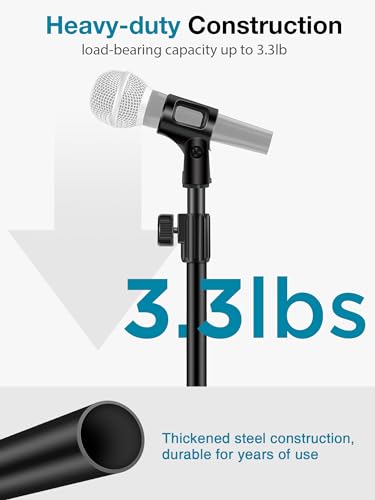 Innogear MS130 Desktop Microphone Stand, Upgraded Adjustable Table Mic Stand thumb #3