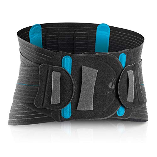 ORLIMAN Ceinture de soutien lombaire L'EVOLUTIVE - Noir, Taille 2, 21 cm