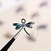Framendino, 20 Pack Mini Dragonfly Charms Pendants Alloy Shape Charm for Spring Summer DIY Necklace Bracelet Jewelry Making(Rainbow)