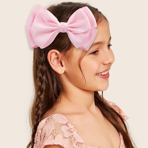Pinzas para el cabello grandes de 6 pulgadas para niñas 2 piezas miniatura 3