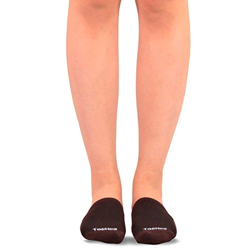 Image of Fashion Liner Toe Topper Socks for Women Invisible Hidden Half Socks Good for Sandal or Dress Shoes 5-Pairs