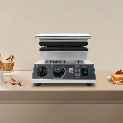 SABUIDDS Waffeleisen für Klassische Waffeln 1750 Watt Waffelmaker mit Antihaftbeschichtung, Vier Waffeln gleichzeitig, für Familienfeiern, Kindergeburtstage, Ostern oder Weihnachten – Bild 7