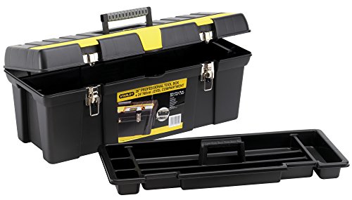 Stanley Werkzeugbox m. Wasserwaagenfach 26" 1-92-850 Werkzeugkoffer/Werkzeugtasche 1 Stanley Werkzeugbox m. Wasserwaagenfach 26" 1-92-850 Werkzeugkoffer/Werkzeugtasche
