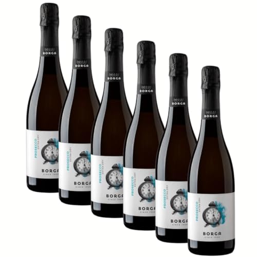 SUPER OFFERTA | Prosecco D.O.C. Millesimato Extra Dry | 100% Glera | Gusto Fresco con Note Fruttate | 6x750 ml