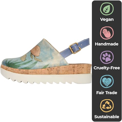 Image of DOGO Platform Sandals Women - Vegan and Handmade Wedge Sandals for Women