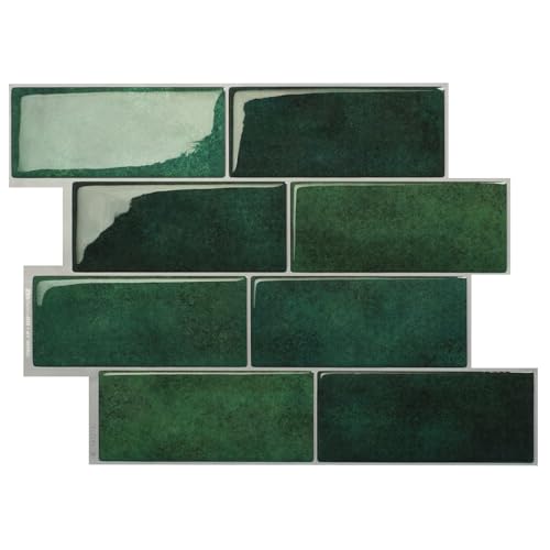 Smart Tiles Subway Emerald Green