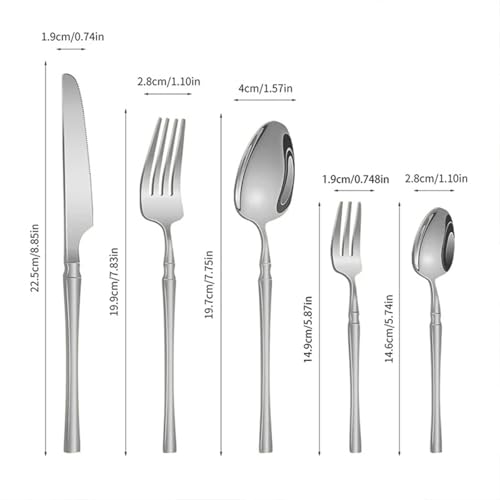 Set Cuchillos Cocina 30 Piezas Acero Inox Base miniatura 5