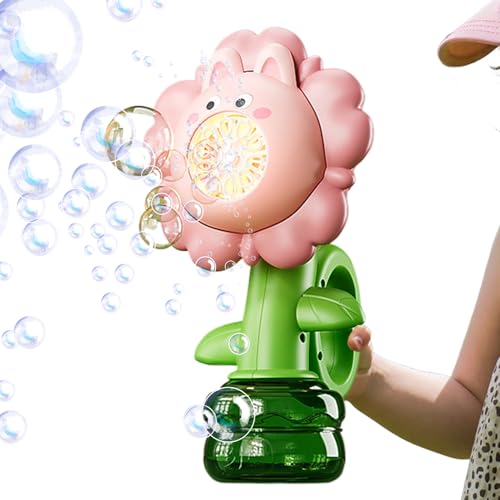 Machine à bulles tournesol électrique pour animer vos après-midis piscine et plage en famille