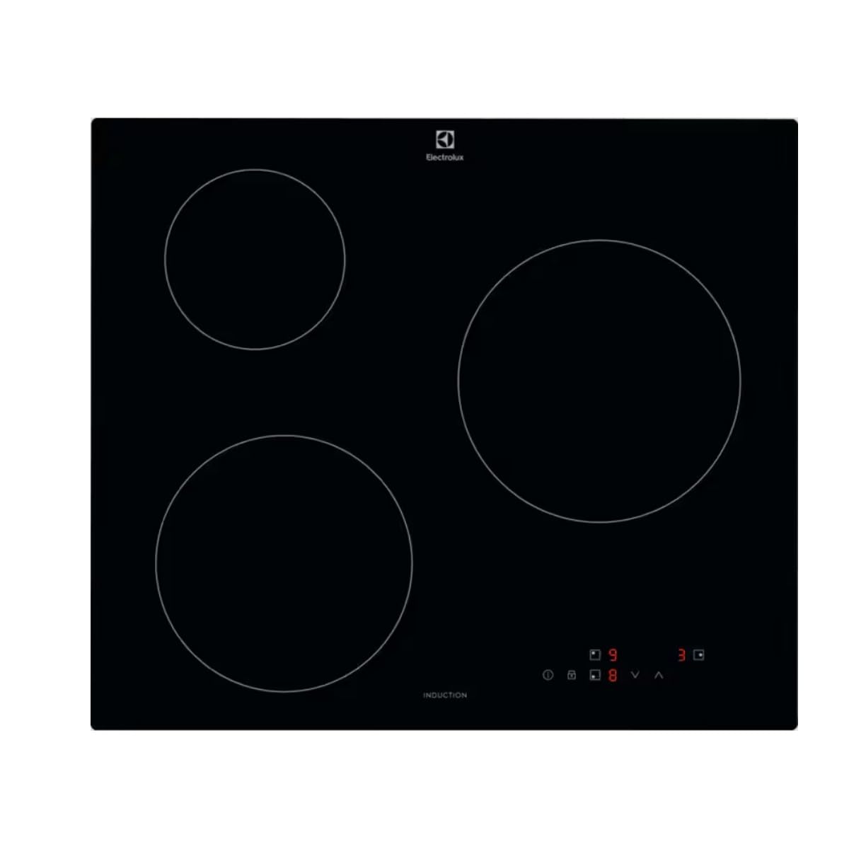 Plaque De Cuisson Induction 60cm 3 Feux 6000w Noir - LIB60320CK