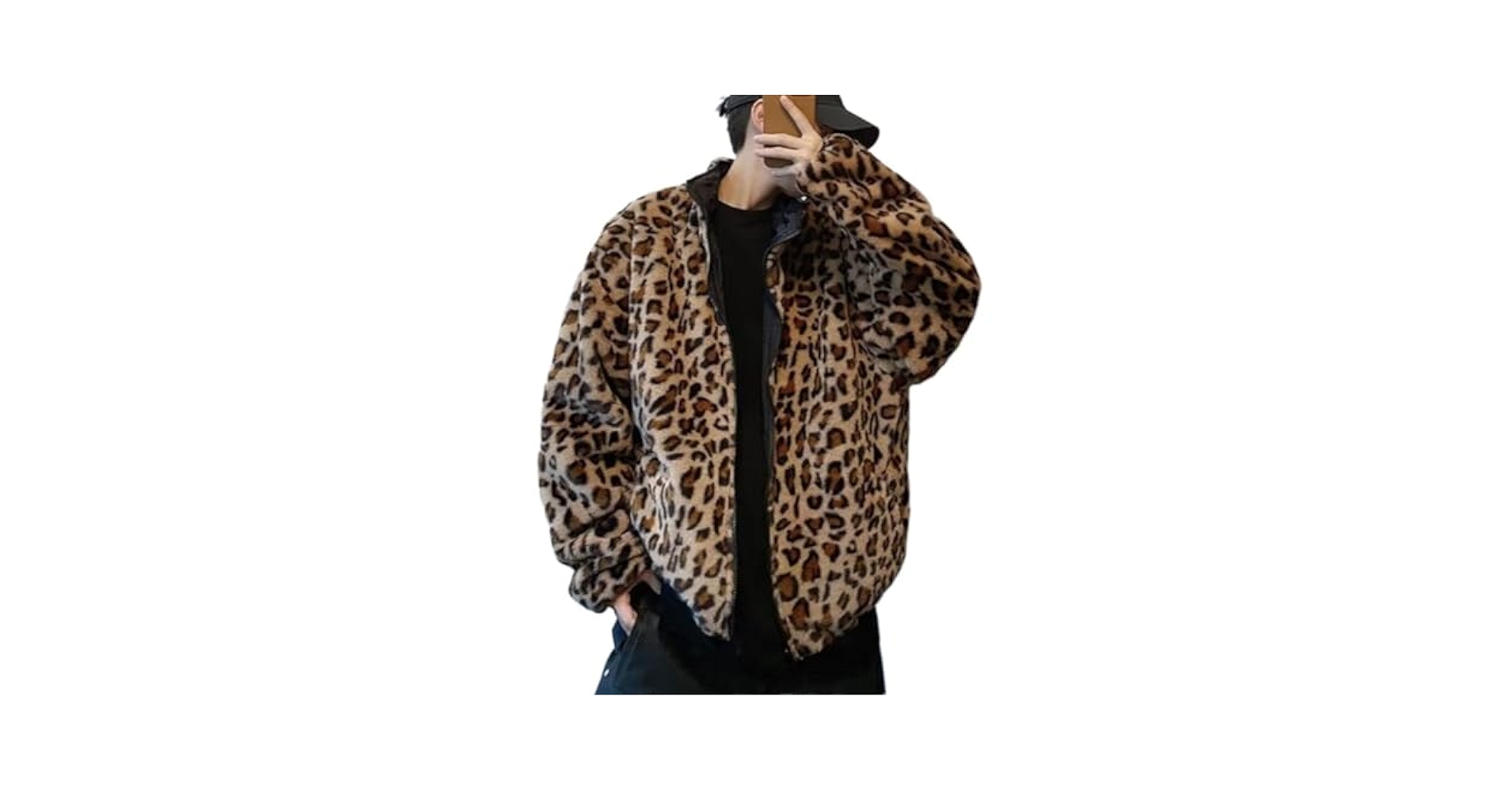 ジャケット・アウター y2k camouflage fur Parker Nina Parker Trendy Plus Size Patched Camo-Print Jacket, 1X