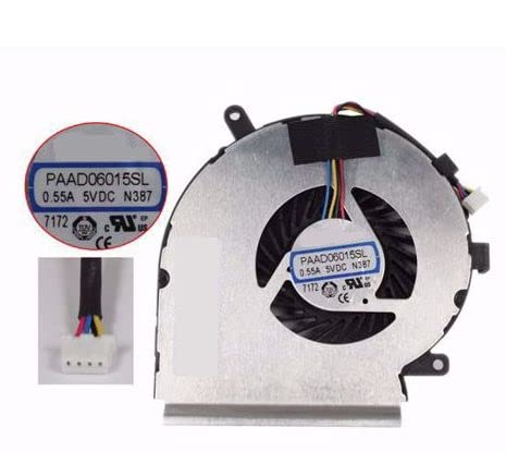 Sparepart CPU Cooling Fan CPU Fan PAAD06015SL N402 CPU Fan 0.55A 5VDC N402 4PIN E332100042MC200H