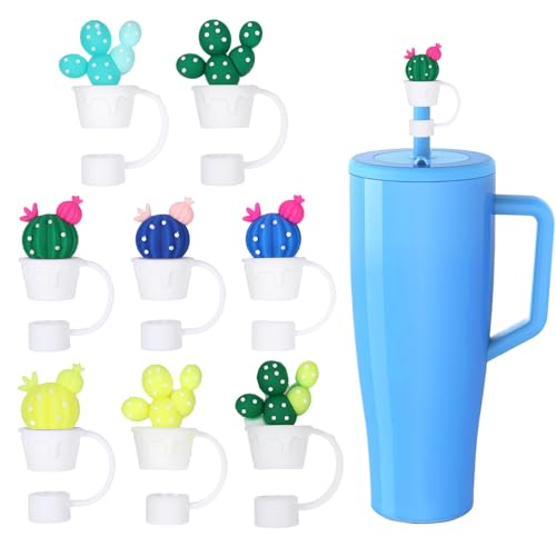 8 PCS Straw Cover for Brumate Era 30 oz/40 oz Tumbler, Reusable Straw Covers Compatible with Brumate Accessories, 12mm, Dust- and Pollution-Resistant, Easy-to-Carry Cup Accessories