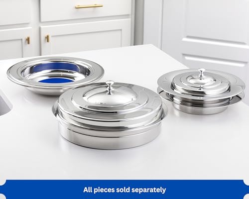 Steadfast Selections (Cup Tray) Silver Premium Communion Trays for Churches | Stainless Steel Communion Set, Supplies | 40 Cup Tray | Church Communion Ware Sets
