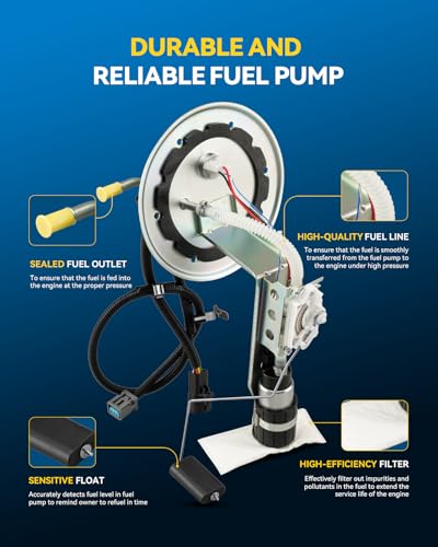 Image of PHILTOP Electric Fuel Pump Assembly Fit for Mercury Grand Marquis