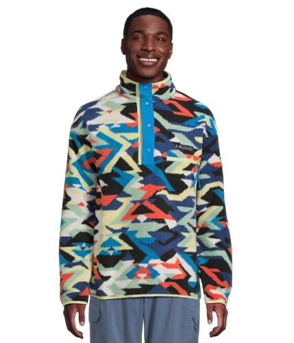 Image of Columbia Helvetia II Printed Half Snap Fleece