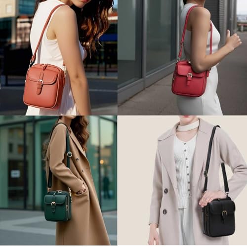 Sculpture crossbody leather bag，Tojoyride Crossbody Leather Bag，urvashi crossbody bags for women2