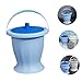 Ipetboom Portable Urinal Camping Toilets Plastic Chamber Pot Urine Bucket for Adults Elderly Boys and Girls Home Use