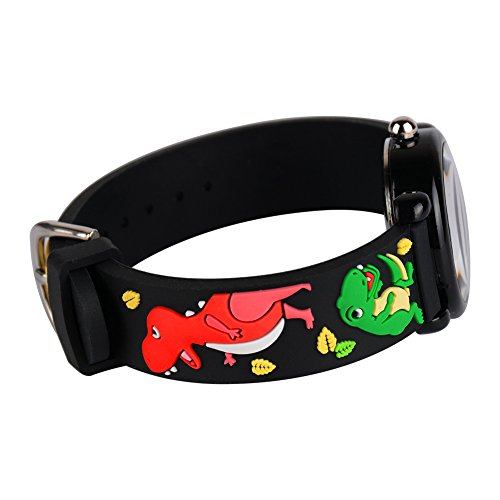 Image of Kids Watches for Boys Girls, 3D Cartoon Wrist Watch for Child Ages 3-8 | Cute Soft Silicone Watchband, Analog Dial, Daily Waterproof Durable, Birthday Christmas Ideal Gift for Little Child