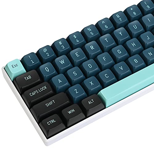 Image of Guffercty kred Custom Keycaps CSA Profile 160 Keys Keycaps ABS Double-Shot with ANSI Layout & ISO Layout Kit for Cherry MX Gateron Kailh TTC Holy Panda Switches (Monster)