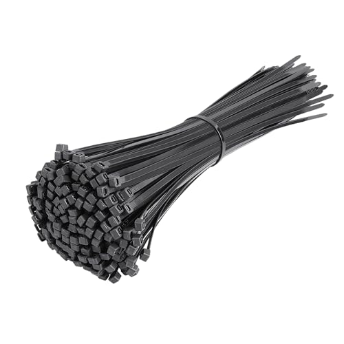 Beeway 12-inch Nylon Cable Ties, 250 Pack
