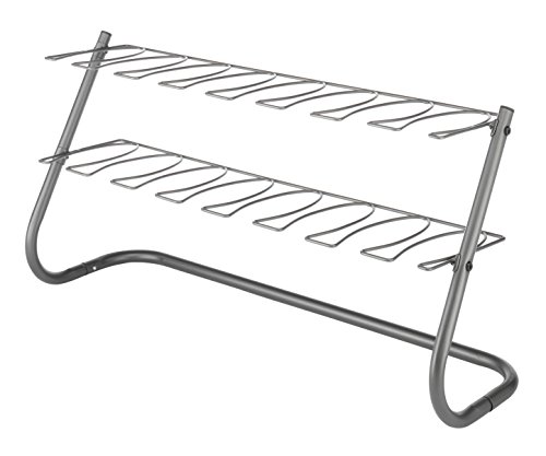 Whitmor 4-Pair Boot Stand - Gunmetal