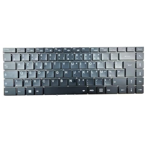 MEDION AKOYA E14302 MD63600 MD61948用ノートパソコンキーボード(ブラック)ドイツ語 GR/フランス FR(France FR)