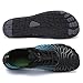 AFWIE Barefoot Shoes Men Women Zero Drop Workout Cross-Trainer Walking Wide Toe Hiking Grounding Footwear Non-Slip Water Shoe Pro-Healthy Running Black 40