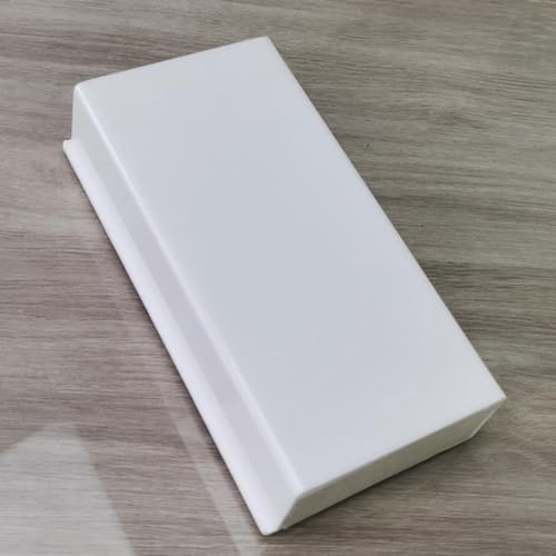 Palete de enxerto de cílios com capa, suporte de azulejo de cílios acrílico à prova de poeira, almof