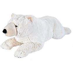 WILD REPUBLIC Jumbo Polar Bear Plush, Giant Stuffed Animal, Plush Toy, Gifts for Kids, 30 Inches