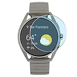 Vaxson 3 Stück Anti Blaulicht Schutzfolie kompatibel mit Emporio Armani Connected 43mm Bildschirm Bluelight folie folien Bildschirmschutzfolie （ nicht Panzer Schutz Glas folie SchutzGlas nicht PanzerGlas ）