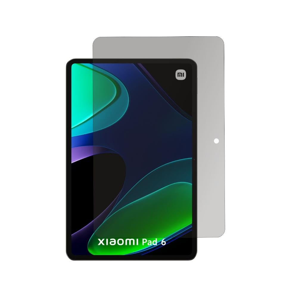 Engo Xiaomi Pad 6 11 İnç İle Uyumlu Hayalet Ekran Koruyucu, Yandan Görünmeyen Anti-Spy Gizlilik (Privacy) Koruması, 9H Temperli Nano Kırılmaz Esnek Cam, Parlama Ve Parmak İzi Önleyici