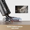 dreame H12 Pro Ultra Aspirateur Eau et poussière, Lavage 60 °C, Séchage 30 Min, Nettoyage Auto Double Rotation avec Racleur Résistant, Aspiration 16 kPa, Brosse 2 Bords, Détection Intelligents