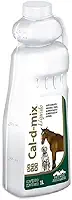 Cal D Mix Líquido 1 Litro Suplemento de Cálcio Fósforo e Vitamina D3 para Cavalos Bovinos e Animais em Crescimento