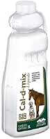 Cal D Mix Líquido 1 Litro Suplemento de Cálcio Fósforo e Vitamina D3 para Cavalos Bovinos e Animais em Crescimento