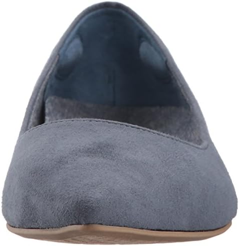 Dr. Scholl's Shoes Women's Leader Ballet Flat, Blue Microfiber, 6 M US | Image 1