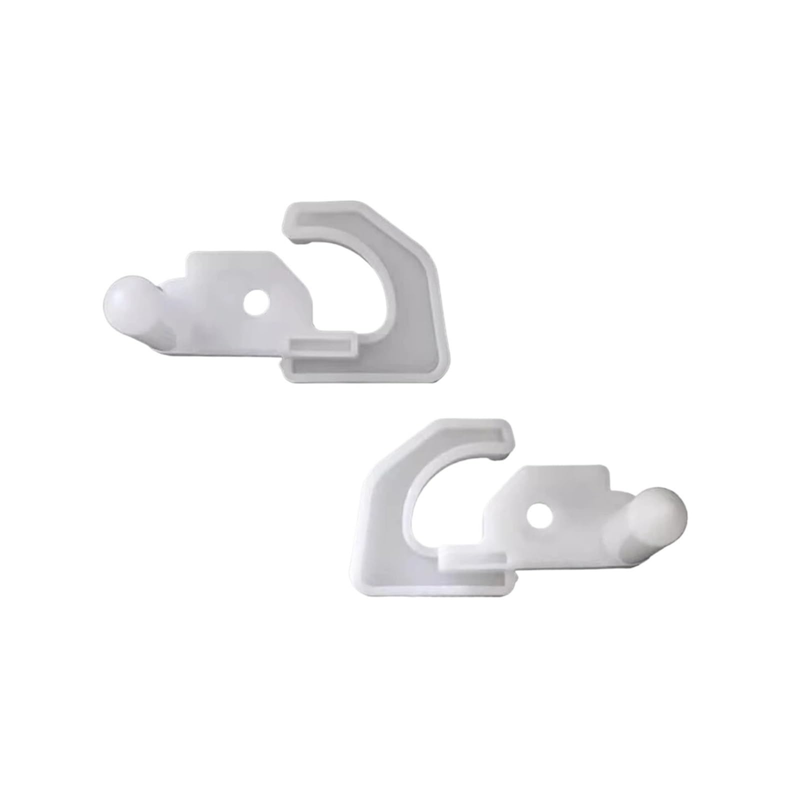 Automatic Locking Damper Hook,Compatible for Hisense,Compatible for Rongsheng,Refrigerator Door Hinge Door Self-Locking Plastic Stop 1set