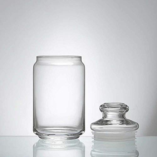 Image of Skykey Glass Jars And Storage Container With Lid - 750 ml, 6 Pieces, Clear