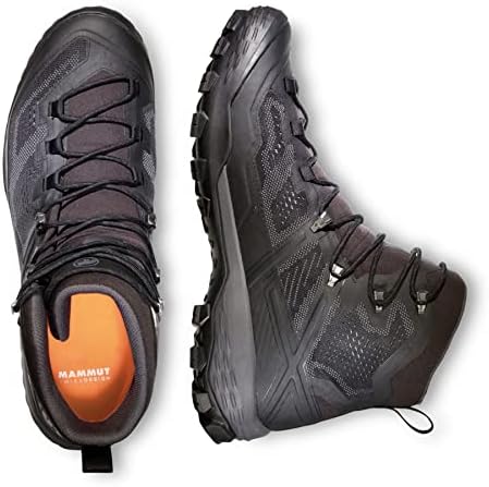 Mammut Ducan High GTX Hiking Shoe - Men's Black/Black 9.5 | Image 5