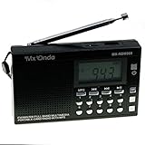 Radio receptor digital multibanda con reproductor MP3 y WMA -RDM989