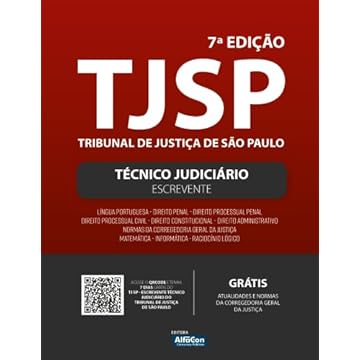 Capa do livro Escrevente Técnico Judiciário - TJSP - Edital 2023