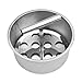 Yuanpgky Herramienta de cocina de acero inoxidable con 6 y 12 agujeros para hacer albóndigas extruidas a mano Imagen de Yuanpgky Herramienta de cocina de acero inoxidable con 6 y 12 agujeros para hacer albóndigas extruidas a mano