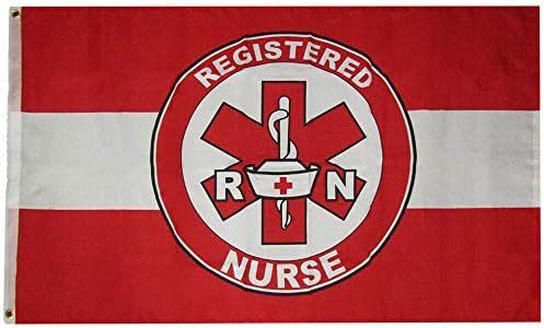 Trade Winds 3x5 Registered Nurse Premium Waterproof Polyester Flag 3'x5' Durable Bold Fade Resistant Premium