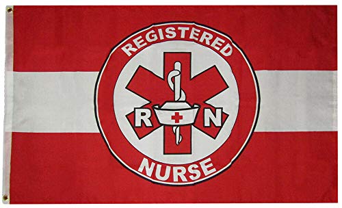 Trade Winds 3X5 Registered Nurse Premium Waterproof Polyester Flag 3'X5' Durable Bold Fade Resistant Premium #TOP2