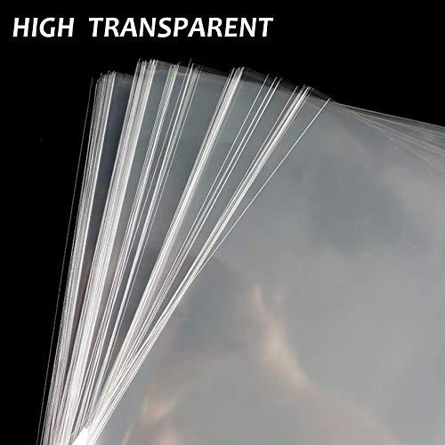Morepack Cellophane Bags,18X30 Inch 20Pcs Cellophane/Cello Wrap For Gift Baskets, Clear Basket Bags #TOP3