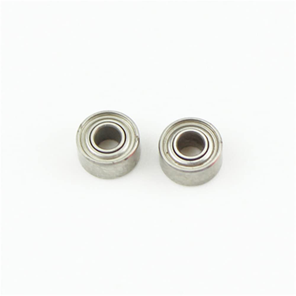 KingVal Replacement 2CPS 2x5x2.5 Metal Bearing RC Parts Compatible with WLtoys K969 K979 K989 K999 P929 P939 284131 RC Car
